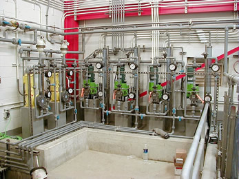 Metering Pumps Odor Control System
