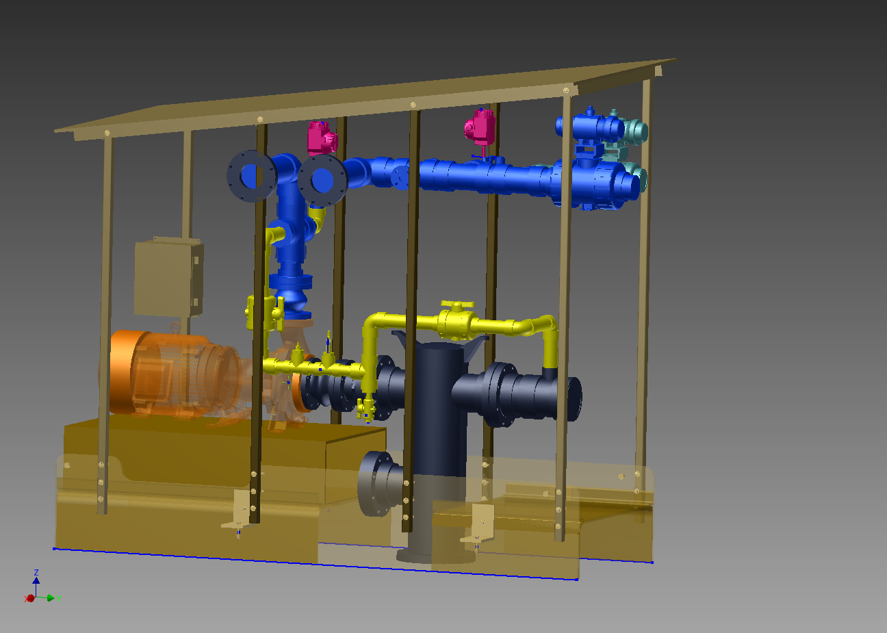 Recirculation Pump Skid System