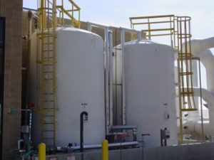Two Chemical Tanks