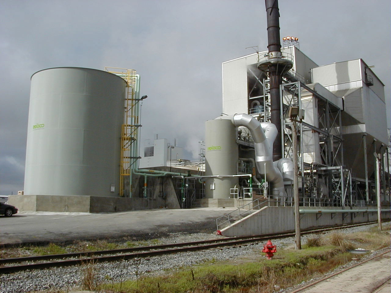 Carbonation Process Plant Off Lime Kiln Exhaust