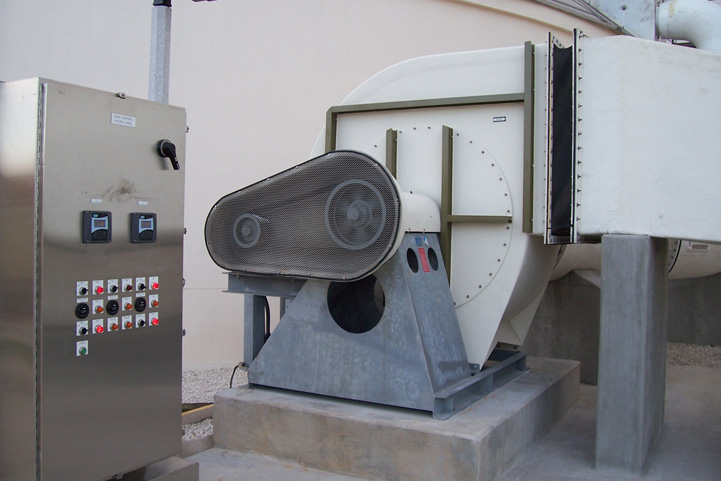 Centrifugal Fan and Scrubber Control Panel