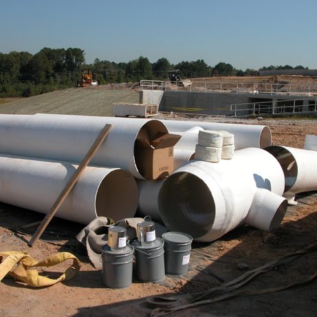 Fiberglass Ductwork with Field Weld Materials