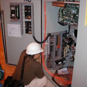 Field Installation of Large Control Panel