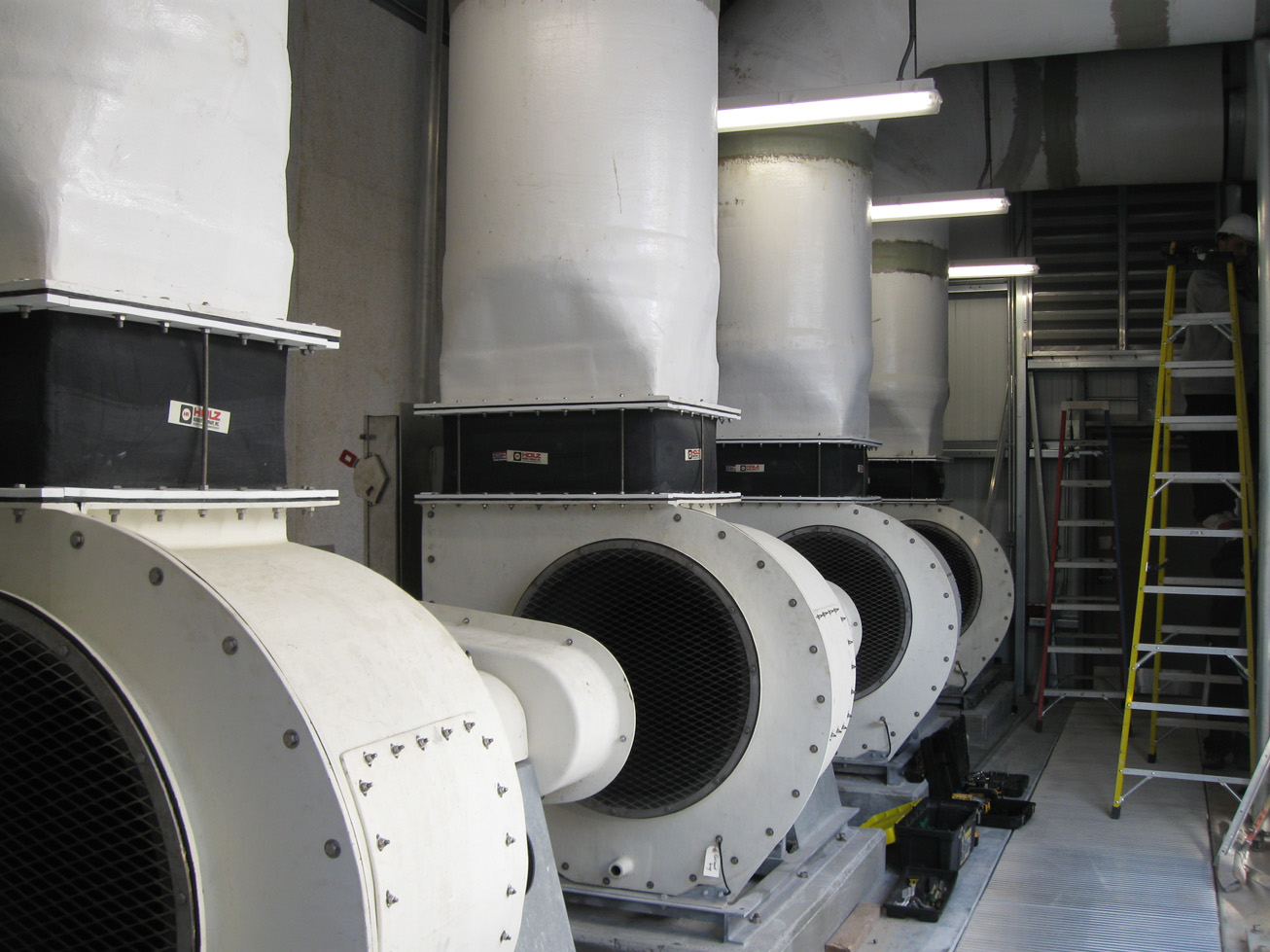Four Medium Size Fans