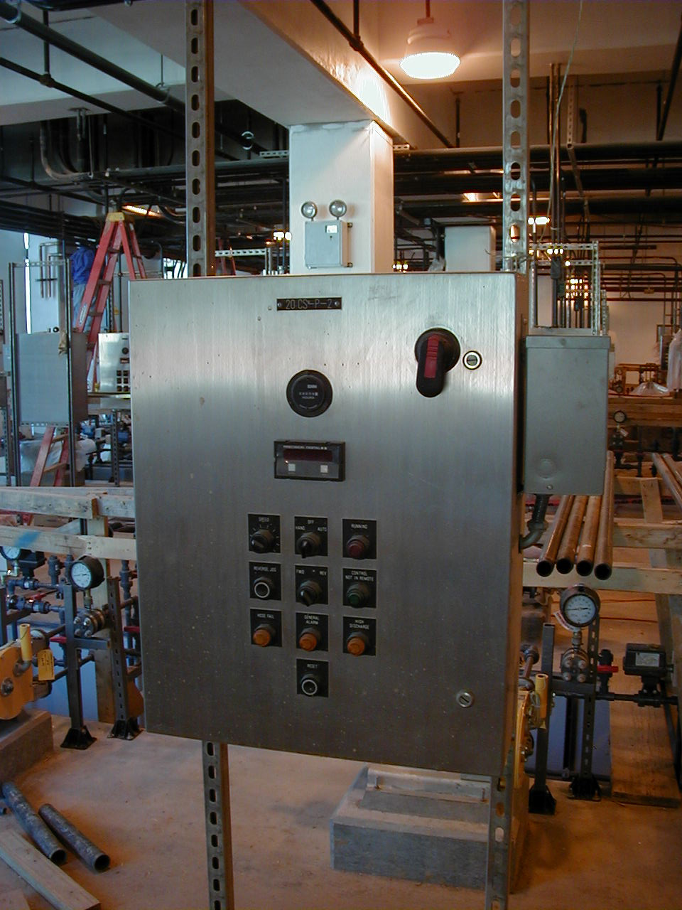 Meter Pump Control Panel