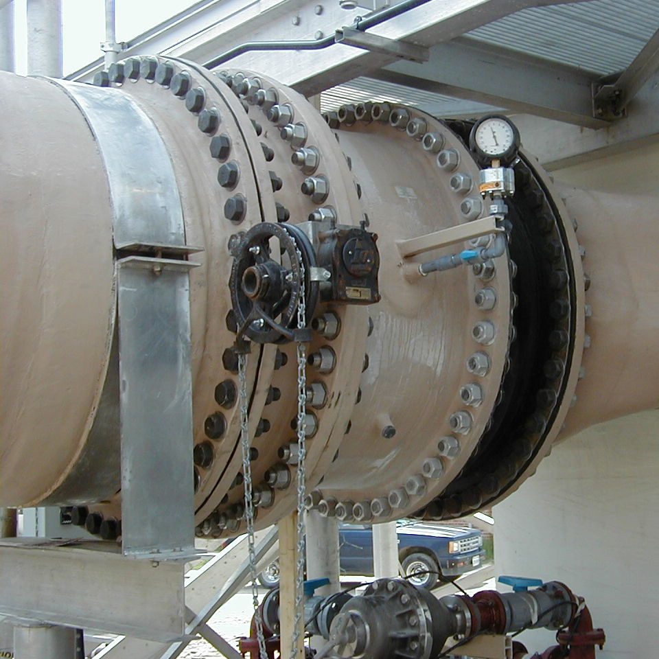 Large Chain Wheel Manipulated Damper