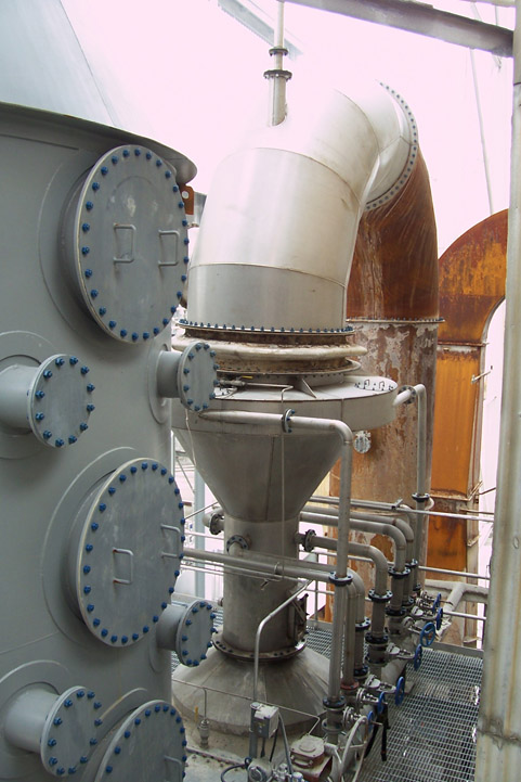 Piping Assemblies  For Venturi Scrubber