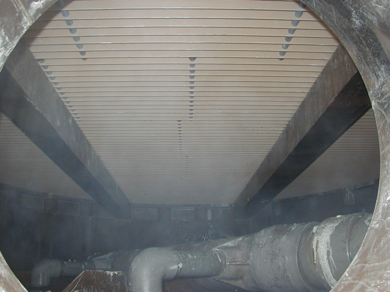 Replaced Chevron Demisters in Chlorine Dioxide Scrubber