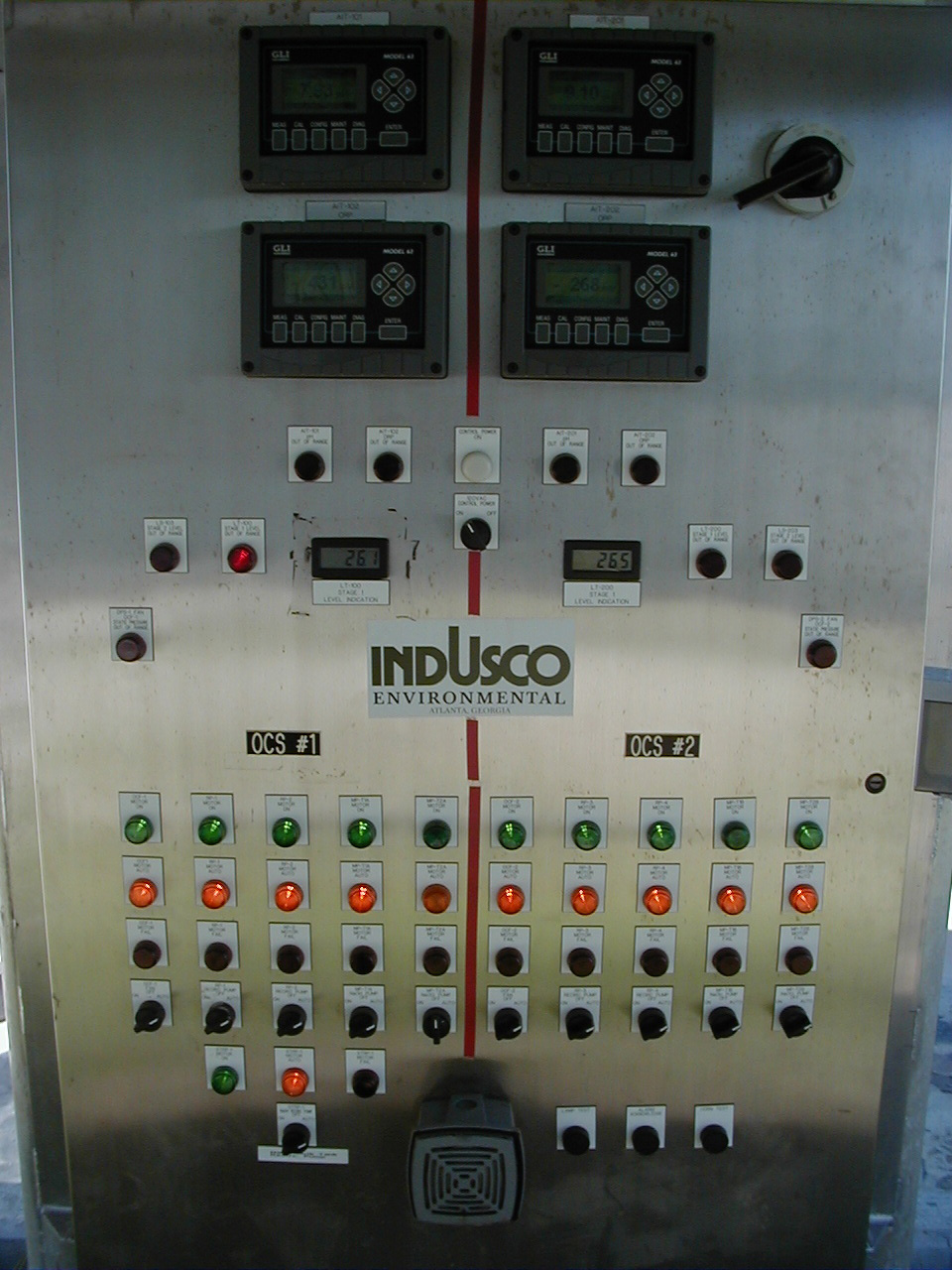 Scrubber Panel for Two Stage Scrubber System