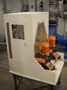 Simple Two Meter Pump Enclosure