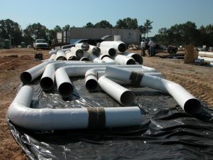 Small Diameter FRP Ductwork