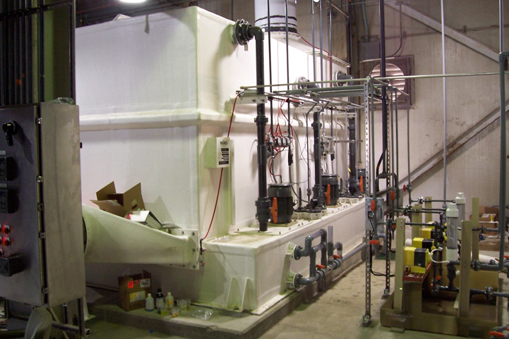 Three Stage Modular Mod3 Scrubber