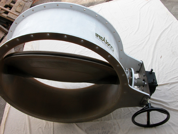 Tight Seal - Low - Low Leak Butterfly FRP Damper