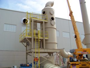 US Governmental Facility - Salt Bath Furnace Exhaust Scrubber System