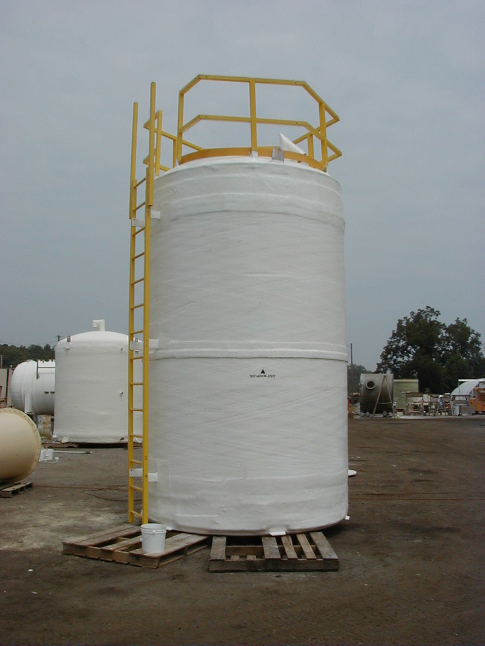 Vertical Insulated FRP Tank